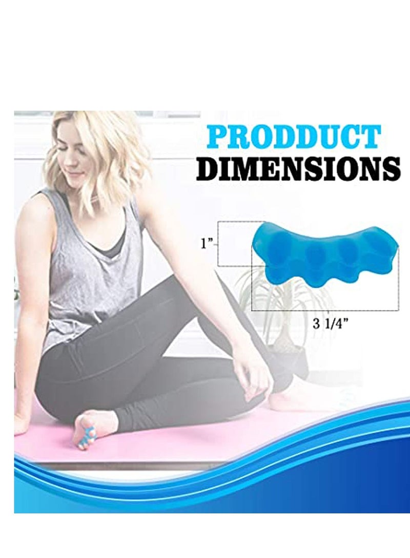 KASTWAVE 5 Pair Toe Separators for Overlapping Toes and Restore Crooked Toes to Their Original Shape, Correct Bunions Universal Size - Image 4
