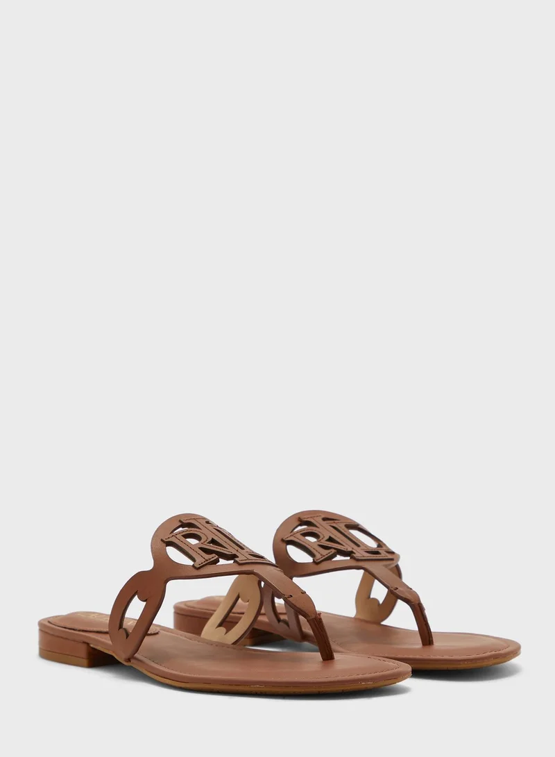 Lauren Ralph Lauren Japonki Low Heel Sandals