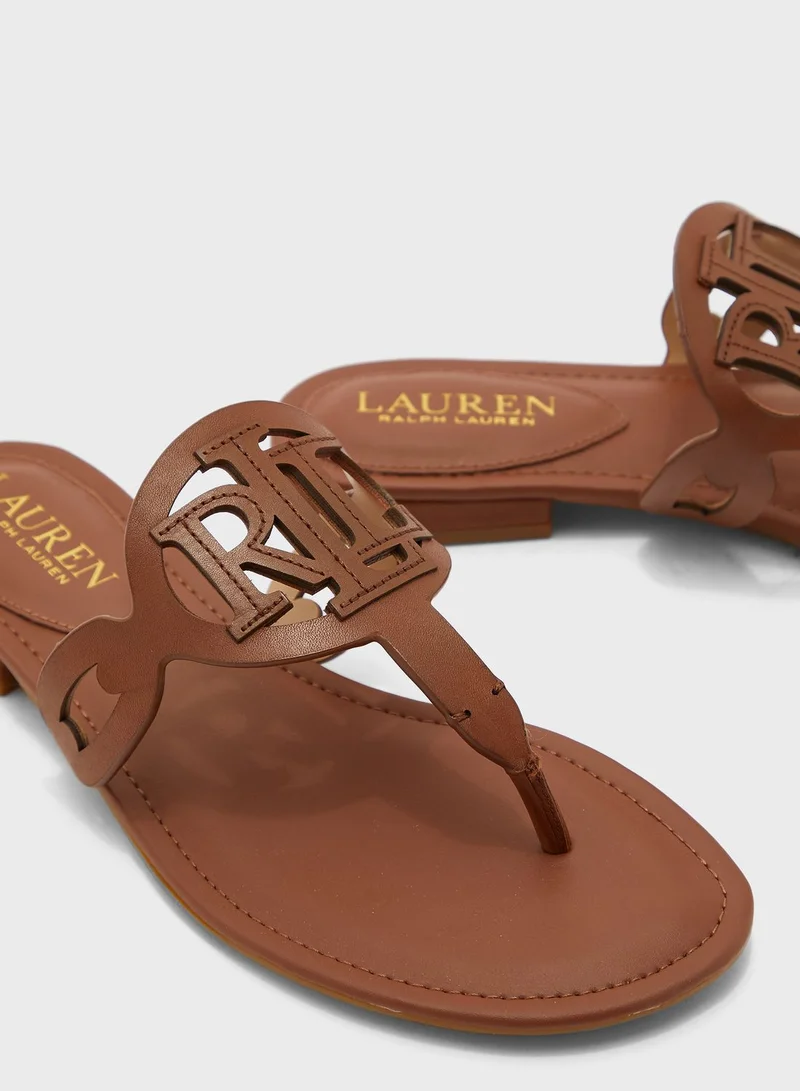 Lauren Ralph Lauren Japonki Low Heel Sandals