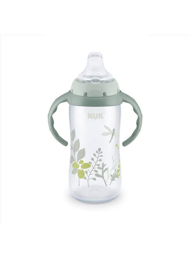 NUK for Nature Learner Cup, 10 oz, 9+ Months – BPA Free, Spill Proof Sippy Cup - Image 1