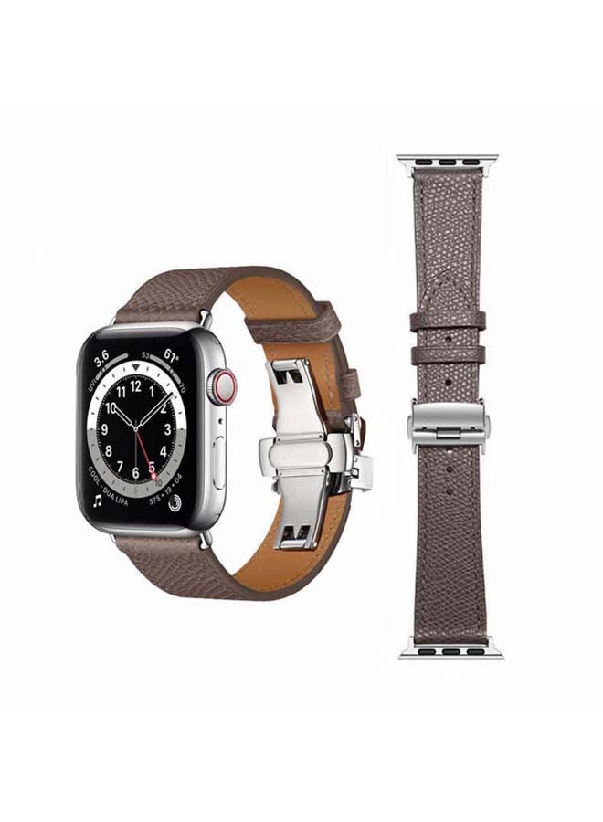 Perfii Replacement Band For Apple Watch Series 6/SE/5/4/3/2/1 Gray Lines - Image 1