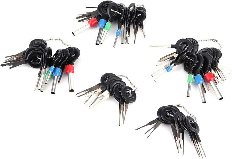 70 قطعة مجموعة أدوات استخراج دبابيس موصلات السيارات الكهربائية وأدوات إزالة المحطات - Image 5