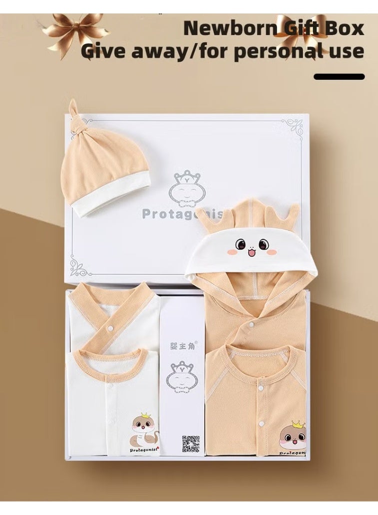 HOOKOR 26PCS Newborn Baby Gifts Set, Newborn Layette Gift Set, Baby Clothes Accessories Set for Boys and Girls, Premium Cotton, Perfect Gift Box with Beautifully Suitcase for Spring Summer Autumn Winter - Image 4