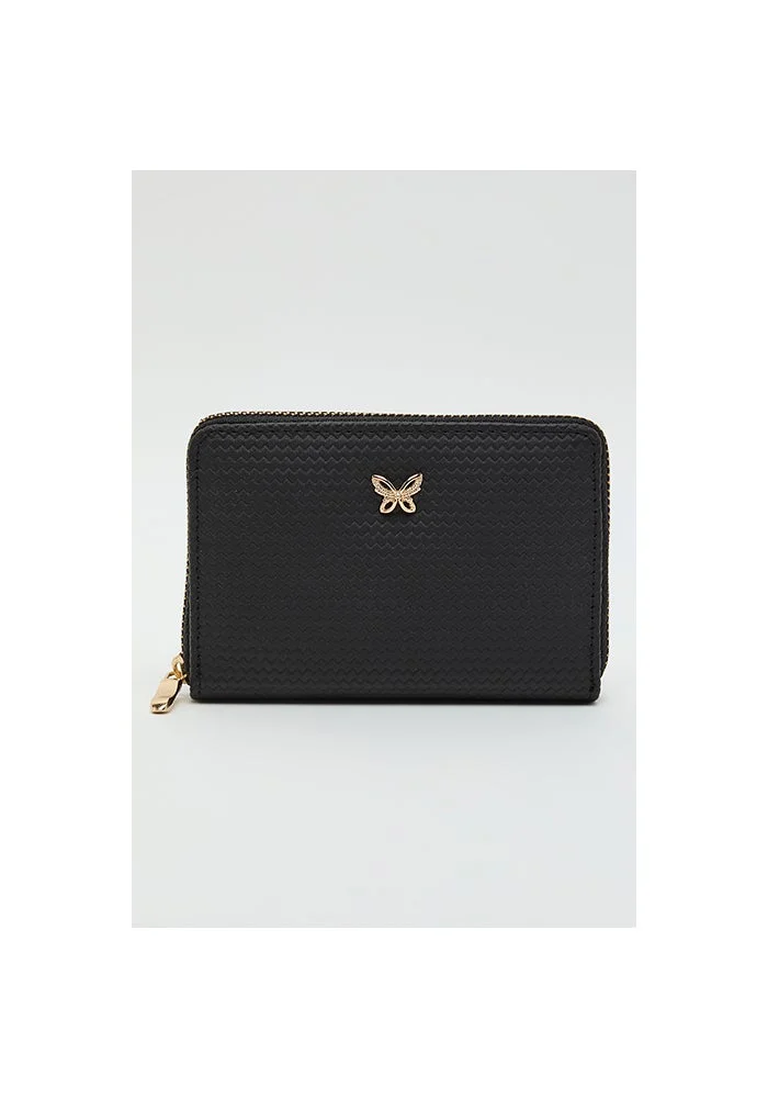 Textured Mini Wallet