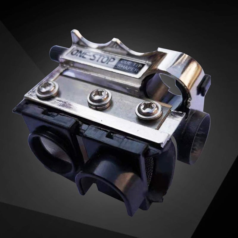 Collapsar Upgrade One-Stop Billiard Pool Cue Tip Shaper All in 1 Tip Repair Tool - Image 2