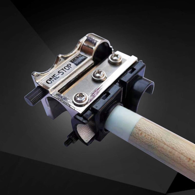 Collapsar Upgrade One-Stop Billiard Pool Cue Tip Shaper All in 1 Tip Repair Tool - Image 5