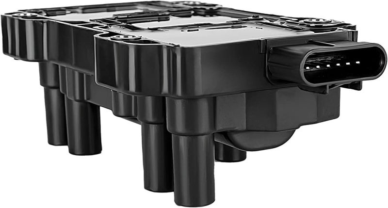 LCWRGS Ignition Coil Pack for Chevy Equinox, Impala, Malibu, Silverado, Uplander, GMC Sierra, Pontiac, Saturn - UF434 C1521 - Image 2