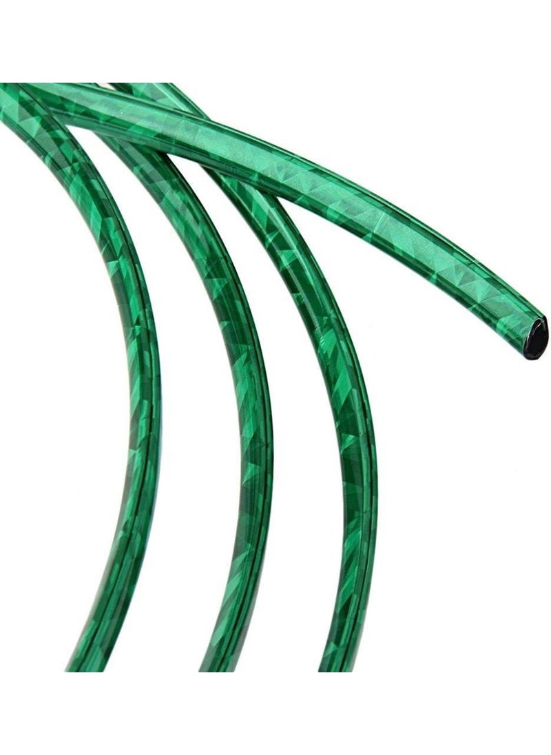 Techmaster Vehicle Interior and Exterior Protective U Type Nickel Plate Green 5mt  - Image 1
