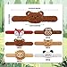XIPEGPA 24 PCS Stuffed Animal Slap Bracelets Plush Animal Slap Bracelets Cute Wrist Slap Band Toy Wrist Animals Wrist Pets Slap Bracelet Wrist Toy for Boys Girls Easter Birthday Gifts Party Favors 6 Styles - Image 4