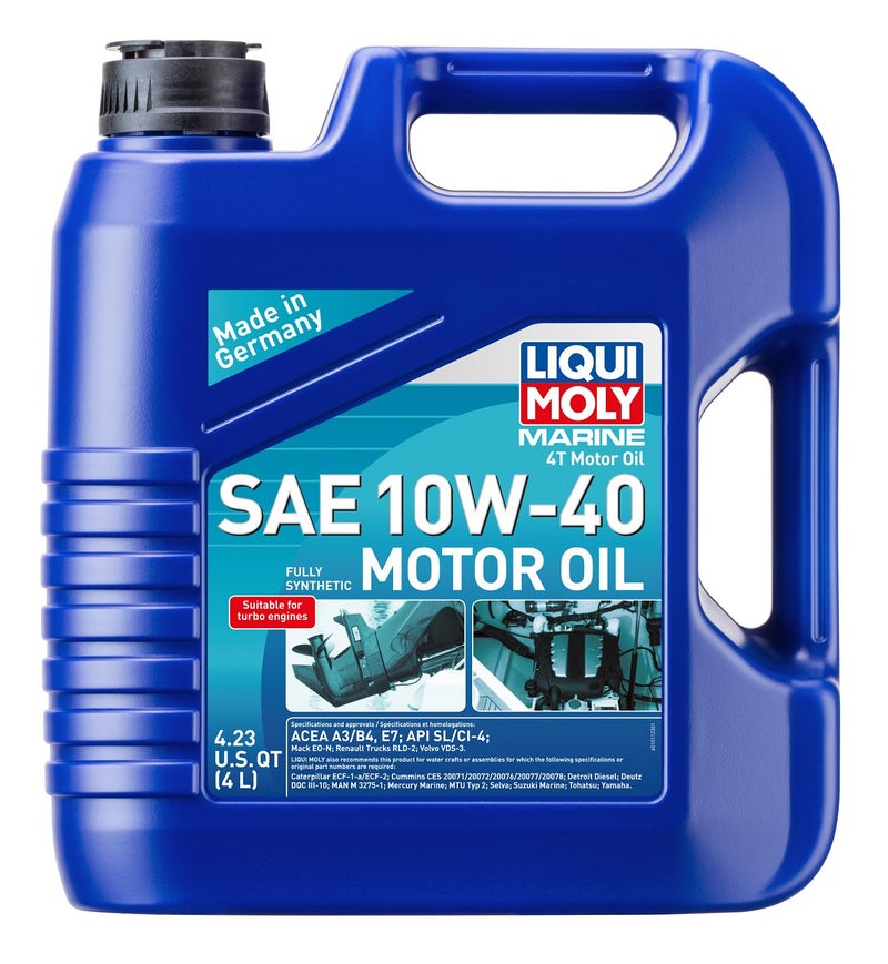 LIQUI MOLY Marine 4T Motor Oil SAE 10W-40 | 4 L | Marine motor oil | SKU: 20508 - Image 5
