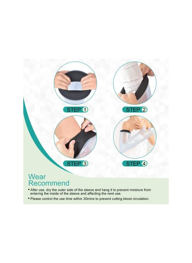 Generic - Waterproof Cast Covers for Shower Arm, Adult Cast Protector Full Arm Cast Covers for Showering Bath, Reusable Sealed Cast Bandage to Keep Wound Bandages Dry,Cast Shower Cover Arm Fit Finger Hand Wrist - Image 1