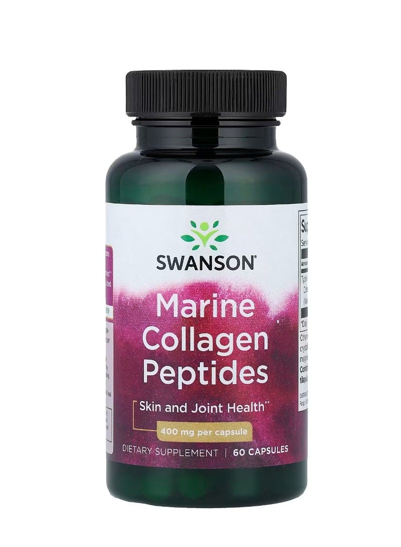 سوانسون كولاجين بحري 400 ملجم - 60 كبسولة - Image 1