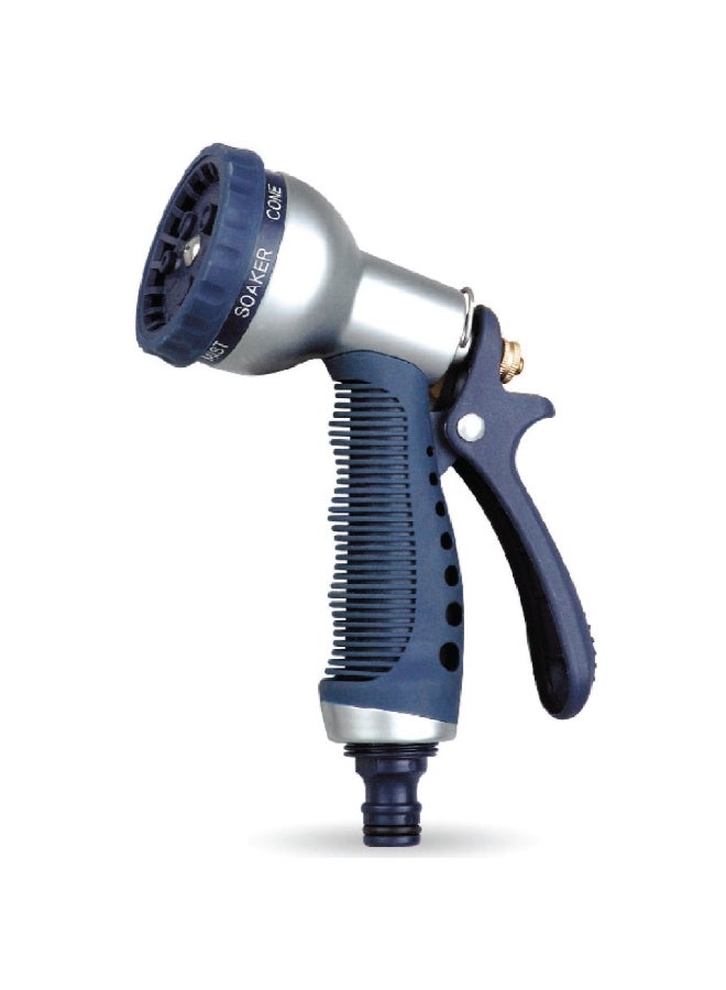 DAYE 7-Pattern Metal Watering Spray Gun Multicolour 29.5 x 30 x 43 cm DY2078  - Image 1