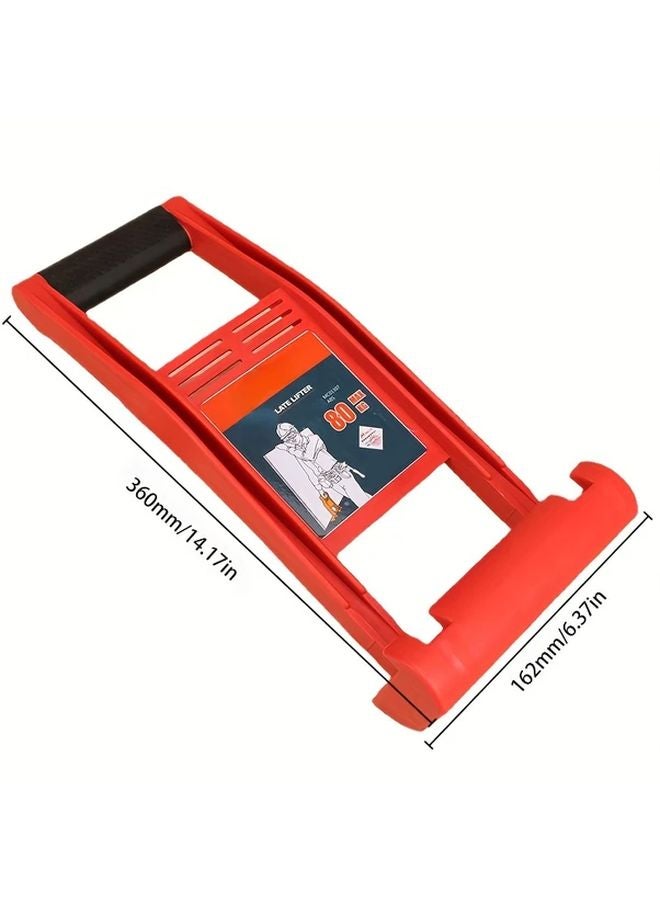 Red Heavy Duty Panel Carrier 80kg Capacity Ergonomic Handle For Drywall Plywood - Image 4