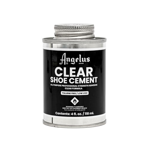 Angelus Clear Shoe Cement, 4oz can (992-04-000) - Image 3