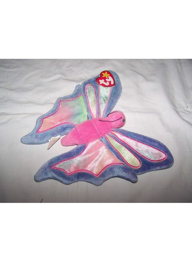 Ty Beanie Babies Flitter The Butterfly Periwinkle And Pink - Image 4