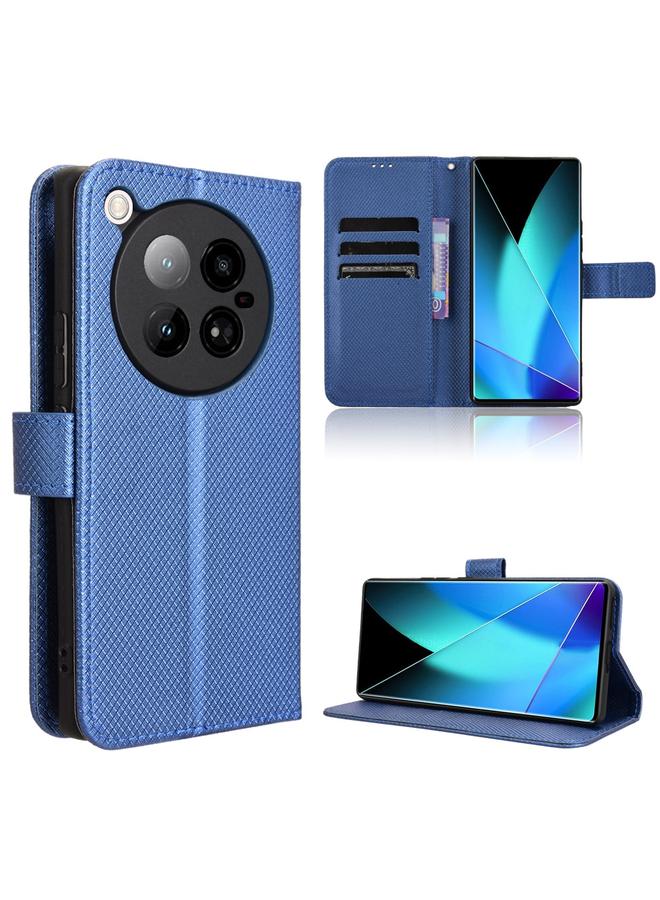 Zaboon Case For Infinix Zero 40 4G Diamond Texture Leather Phone Case - Image 1