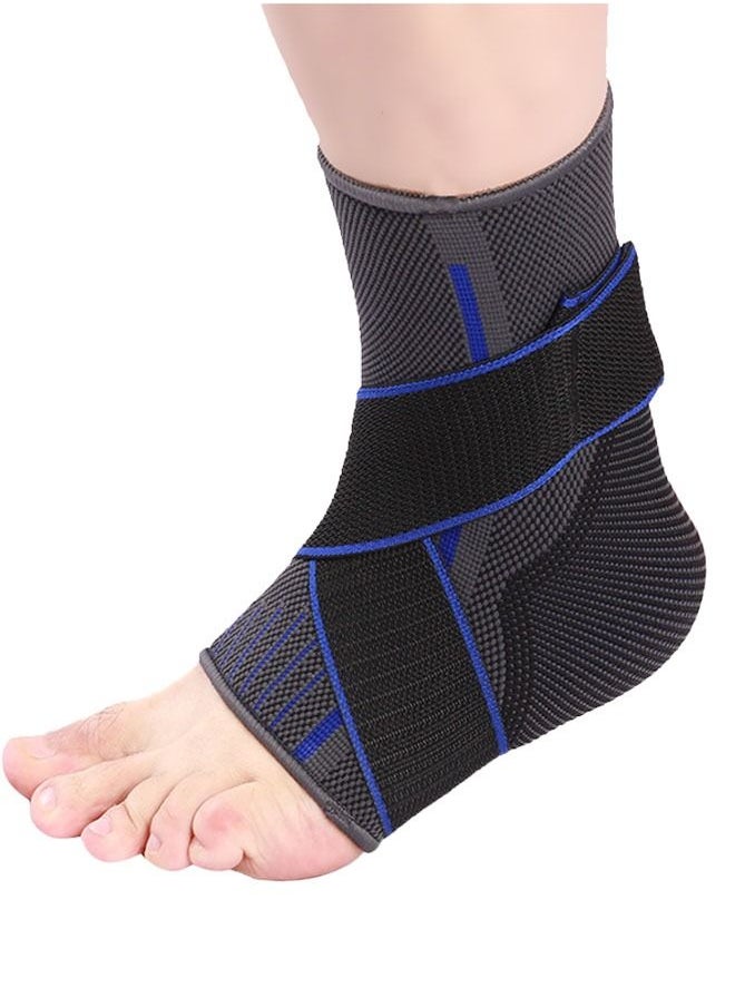 SHIWEI Adjustable Elastic & Comfortable Ankle Brace, Compression Ankle Support Men & Women, Ankle Wrap & Support Protectors Sleeve, Stabilize Ligaments-Eases Swelling and Sprained Ankle (M, 1pcs)  - Image 1