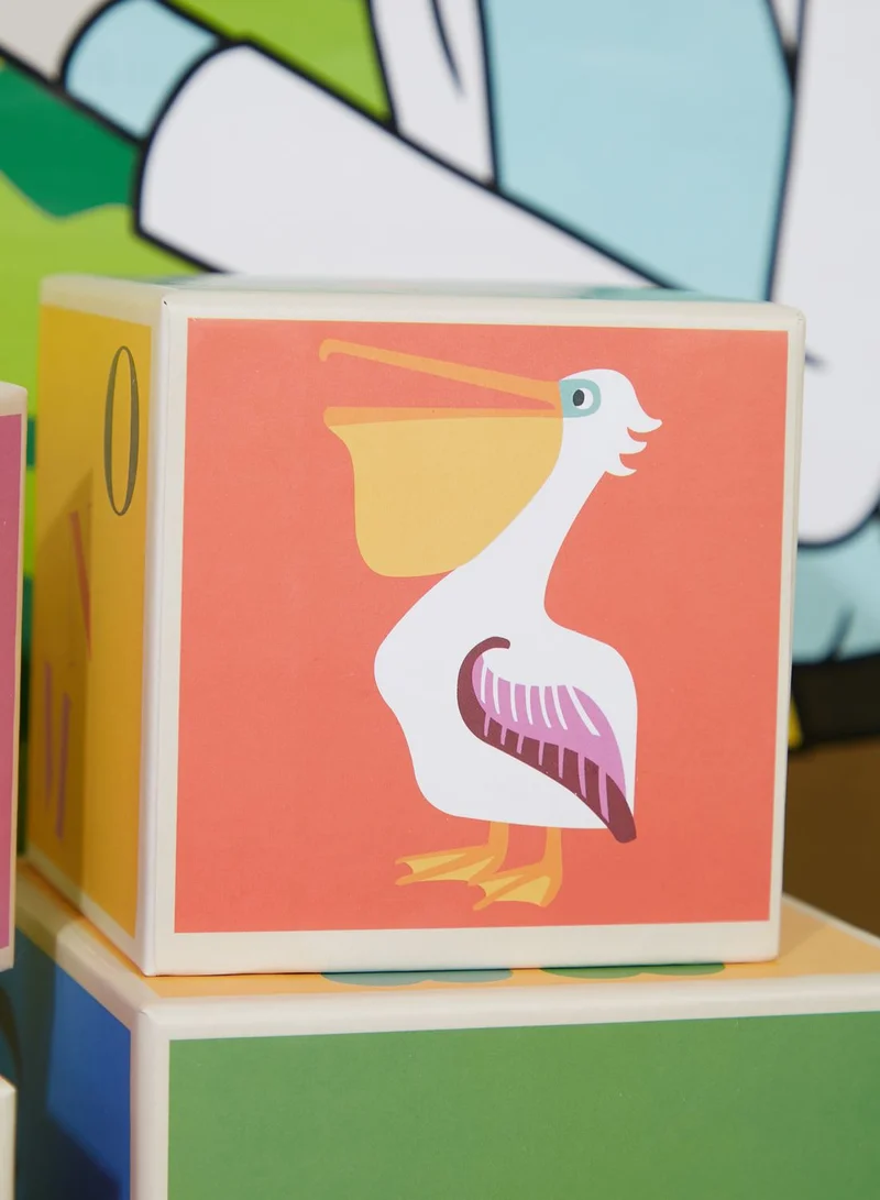 Rex London Colourful Creatures Stacking Blocks