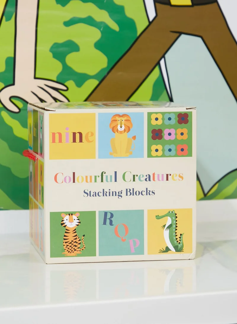 Rex London Colourful Creatures Stacking Blocks