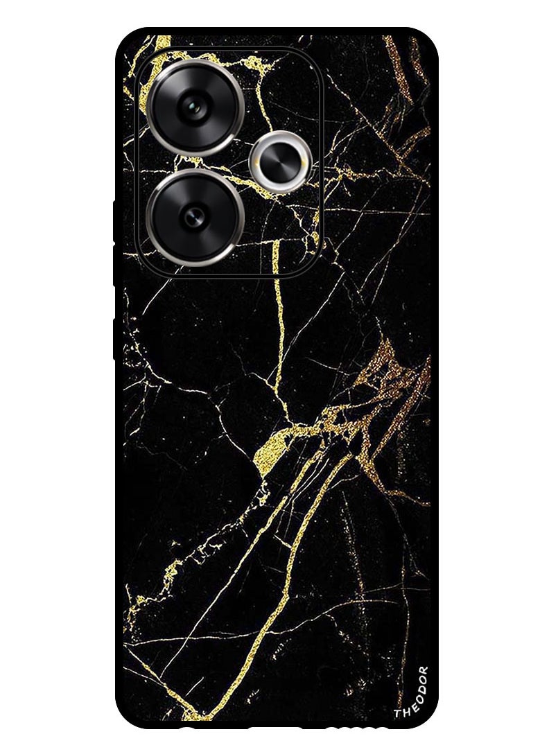 Theodor Protective Case Anti Scratch Shock Proof Bumper Cover For Xiaomi Redmi Turbo 3 Marble Texture  - Image 1