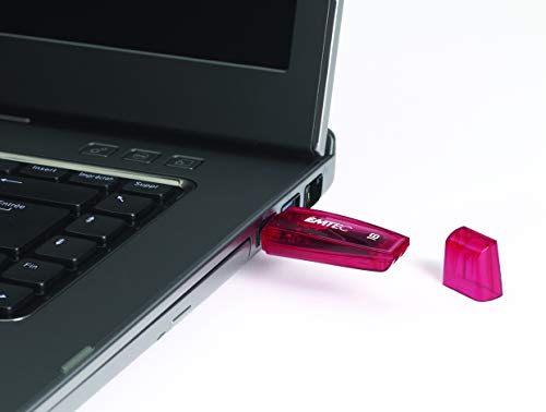 Emtec C410 Color Mix Flash Drive, 16GB, Red, ECMMD16GC410 - Image 5