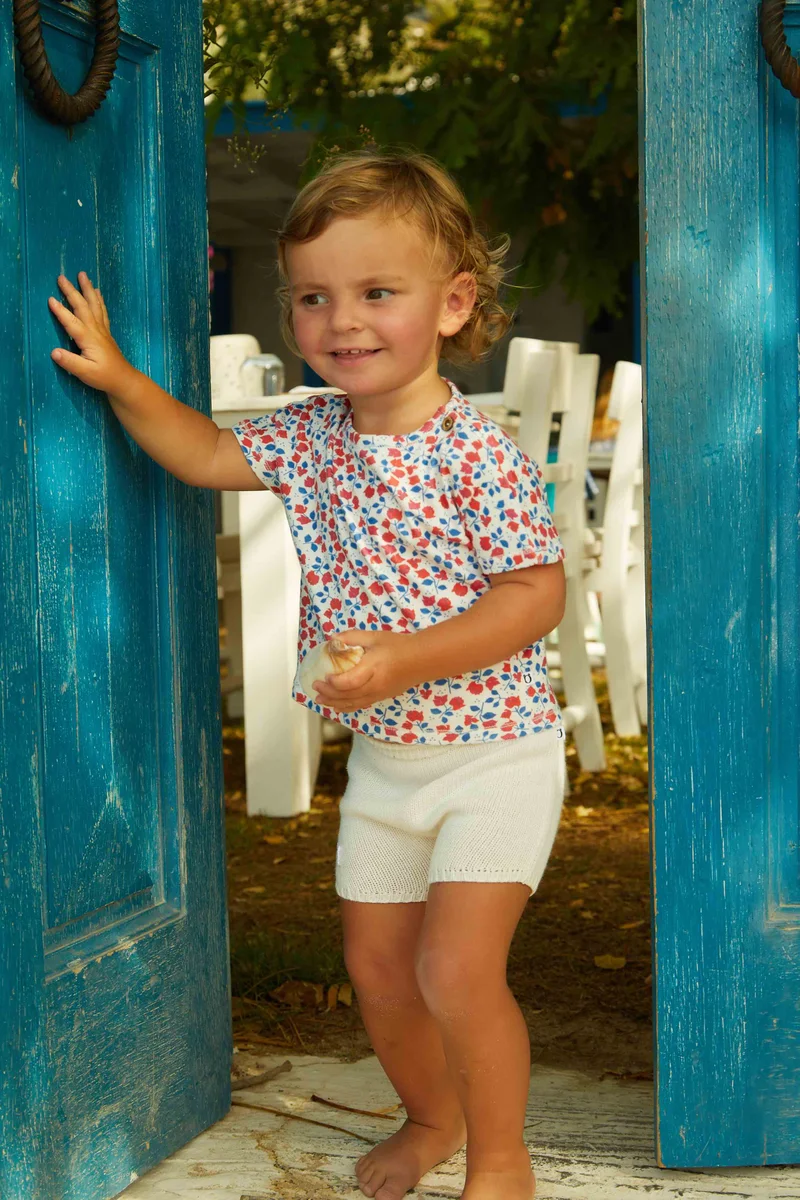  ميكو كيدز Mykonos Flowers T-Shirt