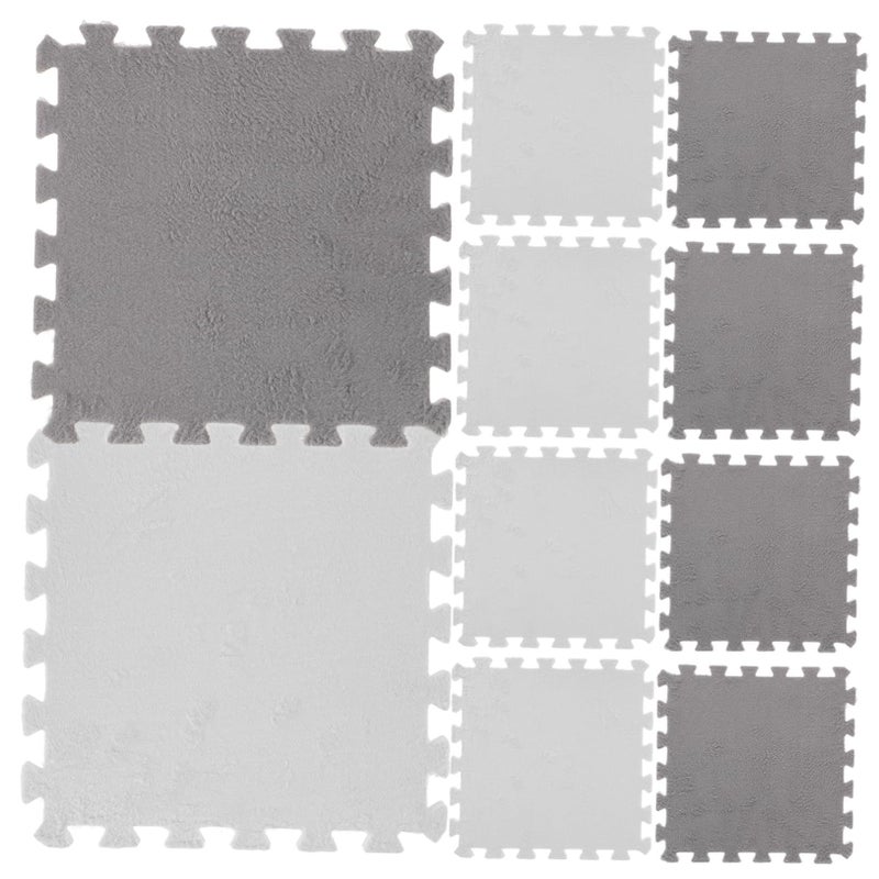 10pcs Interlocking Foam Play Mats for Toddlers Soft Non Floor Mats Safe Play Area Flooring - Image 2