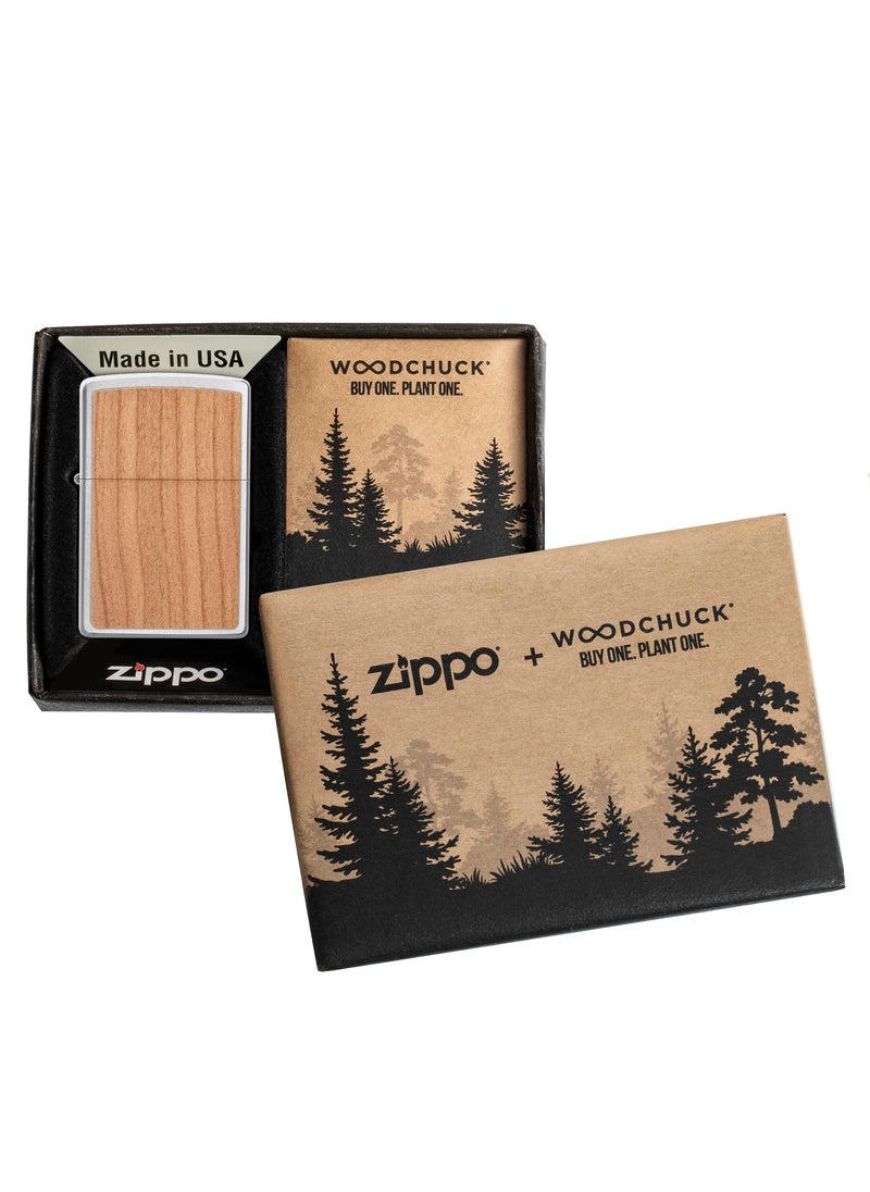 Zippo - 49462 200 Woodchuck Usa Cherry Emblem Windproof Lighter - Image 1