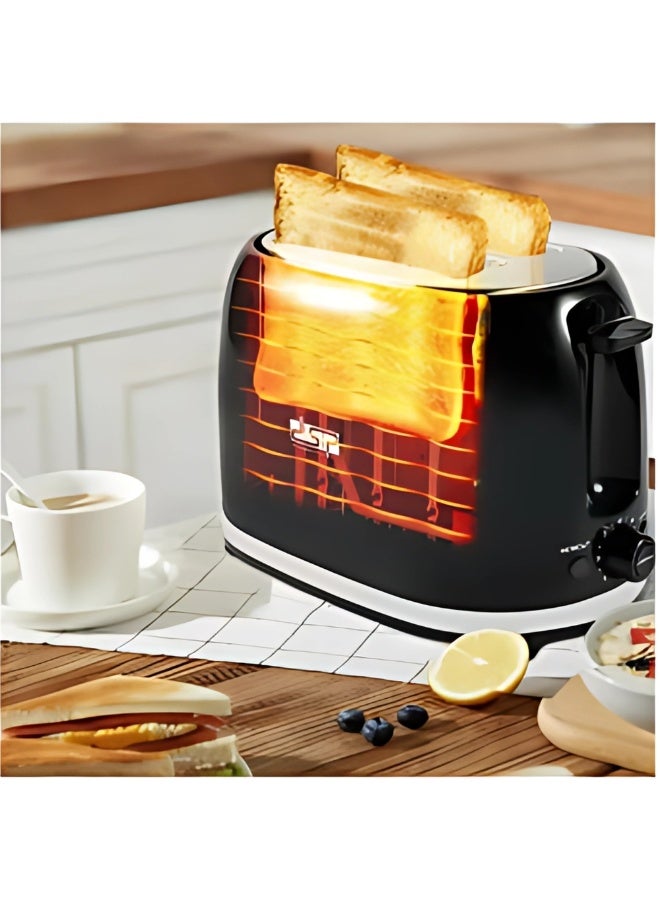 DSP DSP KC2045 Bread Maker One Click Thawing Double Side Heating Toaster with Harness Storage, Anti-slip Chassis Design - Image 2