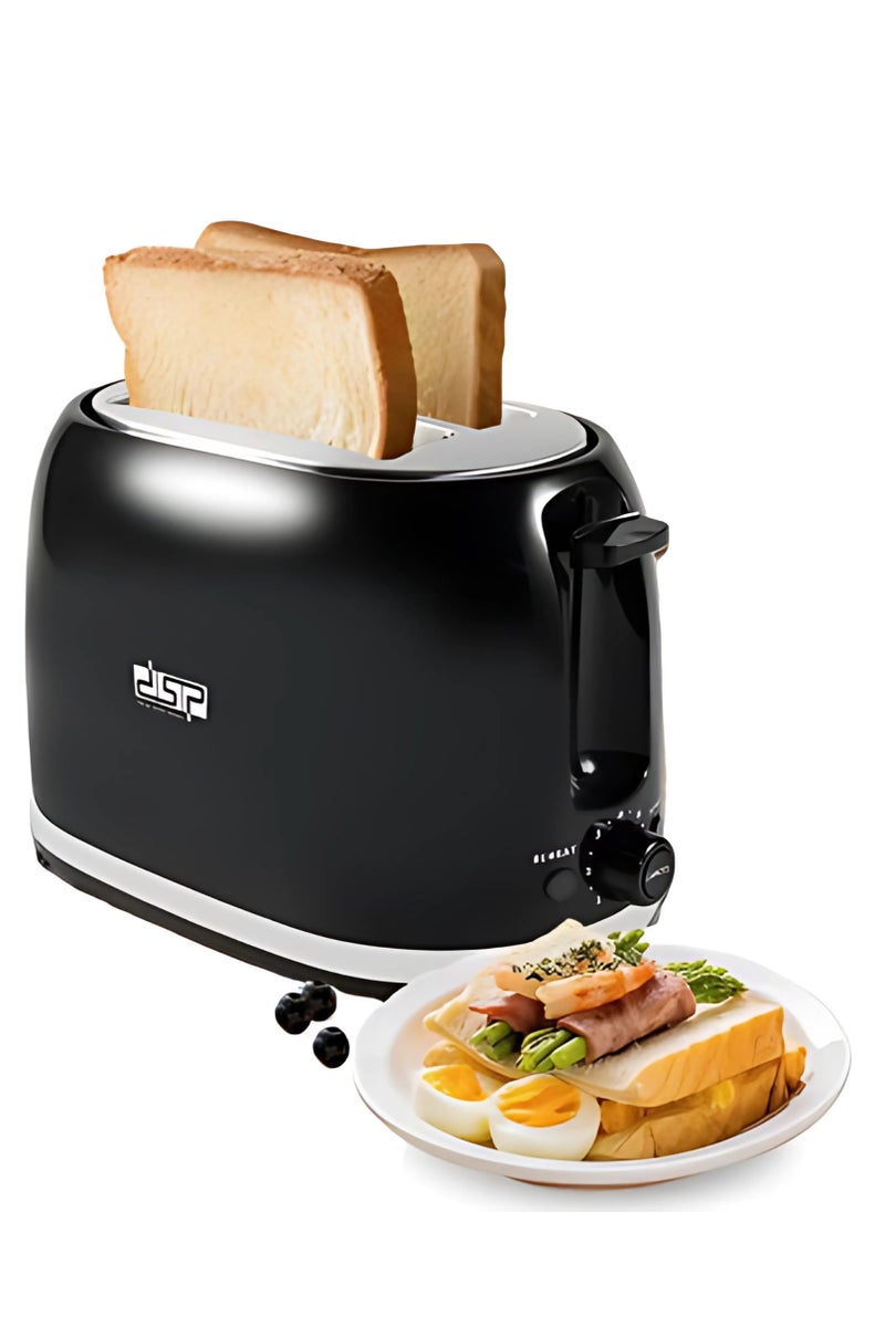 DSP DSP KC2045 Bread Maker One Click Thawing Double Side Heating Toaster with Harness Storage, Anti-slip Chassis Design - Image 1