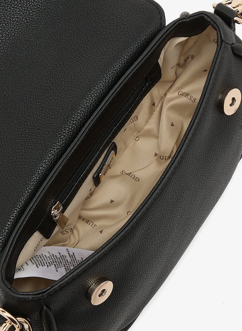 GUESS Danya Flap Over Shoulder Bag - Image 4