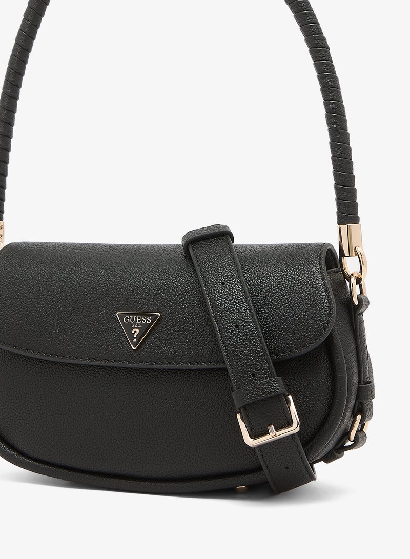 GUESS Danya Flap Over Shoulder Bag - Image 3