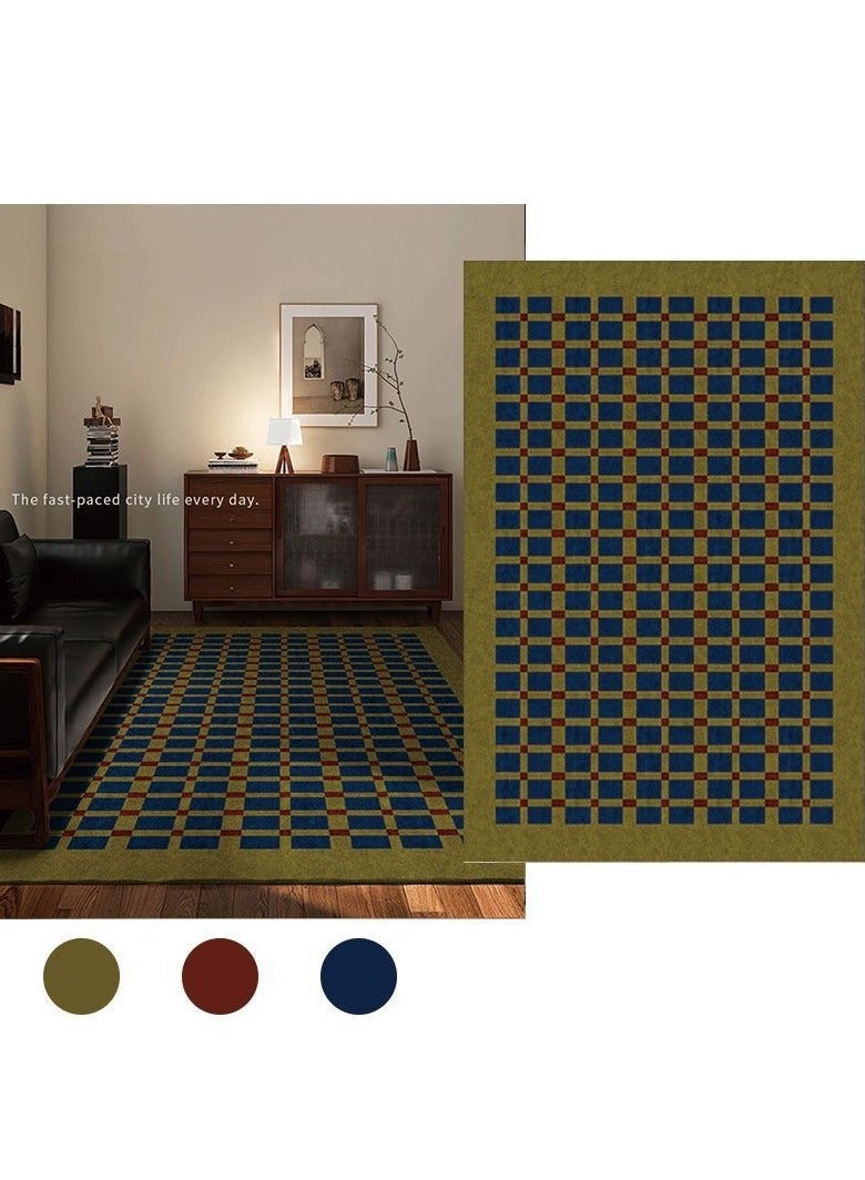 كي واي دي سجاد ناعم سجاد زغبي سجاد لغرفة المعيشة غرفة النوم ديكور منزلي سجادة غير منزلقة قابلة للغسيل زخرفية منزلية سجادة 100x180 سم - Image 1