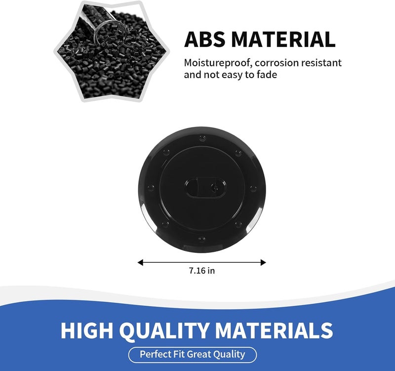 RAZPOY Fuel Filler Door Gas Tank Cap Cover for Dodge RAM TRX - Image 2