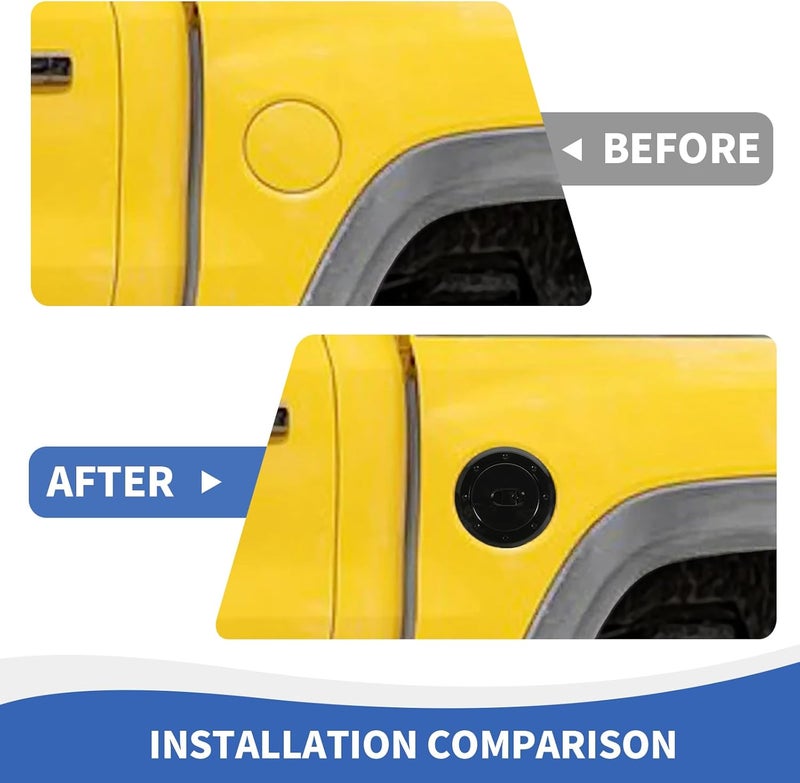 RAZPOY Fuel Filler Door Gas Tank Cap Cover for Dodge RAM TRX - Image 5