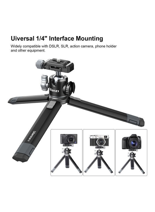 NIBEMINENT 360-Degree Extendable Tripod Black - Image 5