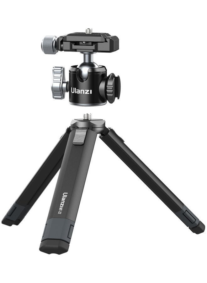 NIBEMINENT 360-Degree Extendable Tripod Black - Image 2