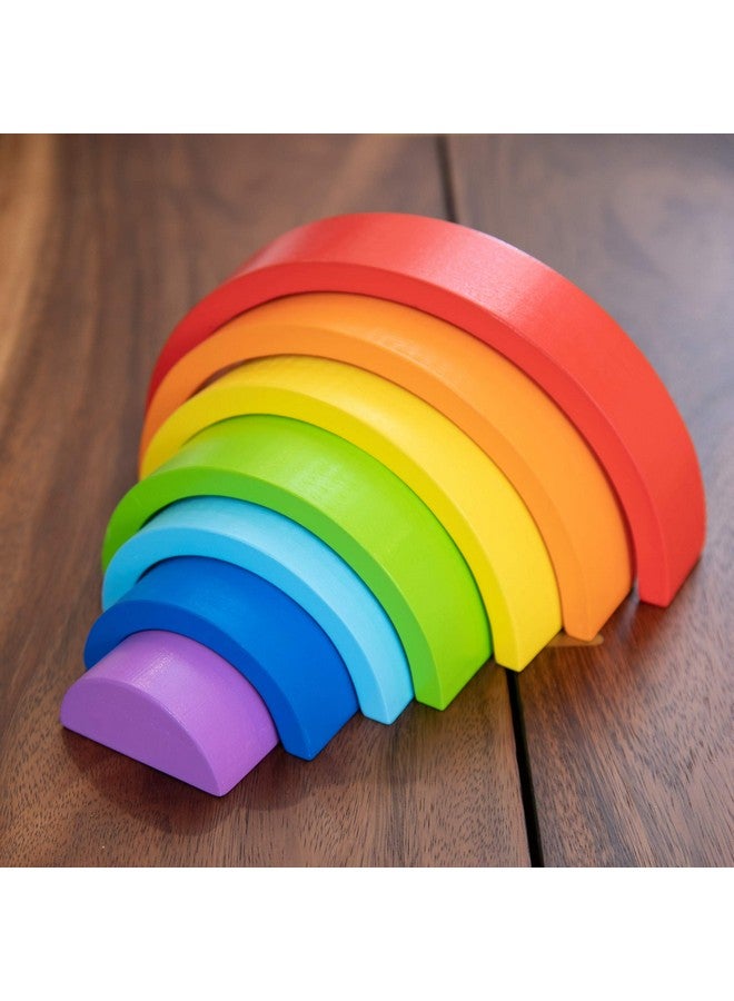 Fat Brain Toys FBT Rainbow Stacker - Rainbow Arches Stack and Play Baby Toys & Gifts for Ages 2 to 3 - Image 3