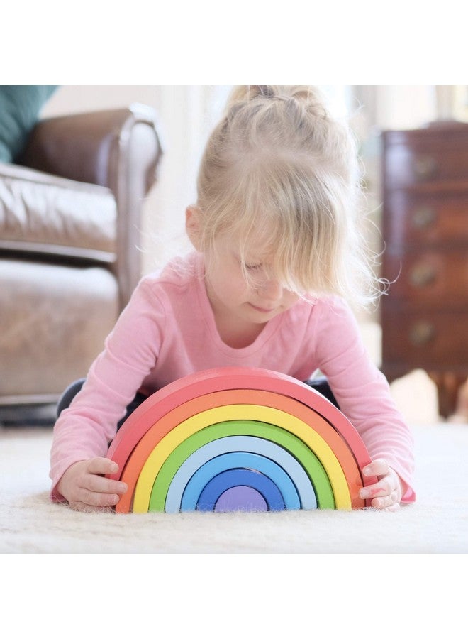 Fat Brain Toys FBT Rainbow Stacker - Rainbow Arches Stack and Play Baby Toys & Gifts for Ages 2 to 3 - Image 2