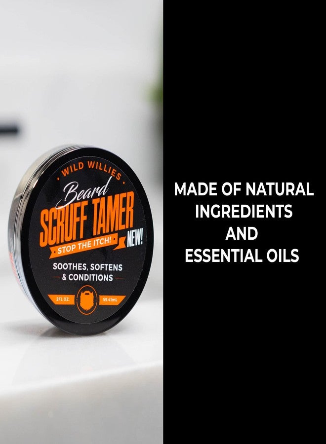 Wild Willies Beard Cream - Scruff Tamer for Short Beards & Stubble, Soothes & Nourishes with Green Tea Extract & Aloe Vera Gel (Pack of 2) - Image 3