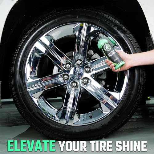 ExoForma Wet Tire Dressing Spray - Extremely High Shine Tire Dressing for That Wet Look - No Sling, Non-Greasy Silicone Formula with UV Protection - Easy to Apply, Minimal Cure Time - 16 fl oz - Image 4