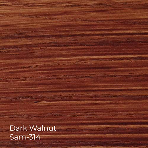 SamaN Interior One Step Wood Seal, Stain and Varnish – Oil Based Odorless Dye - Protection for Furniture and Fine Wood (Dark Walnut SAM-314, 32 oz) - Image 3