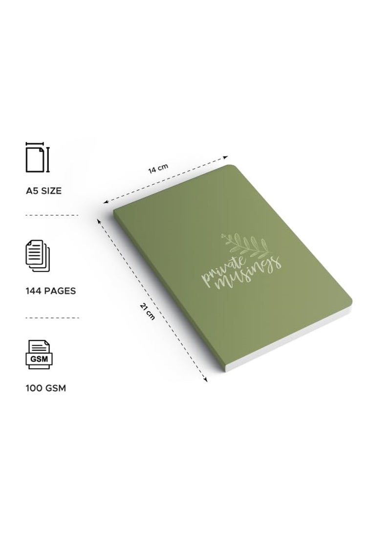 FACTOR NOTES A5 Size Plain Notebook 100gsm Thickness 144 Pages  - Image 2