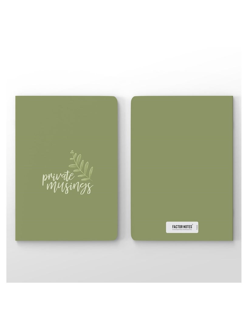 FACTOR NOTES A5 Size Plain Notebook 100gsm Thickness 144 Pages  - Image 4