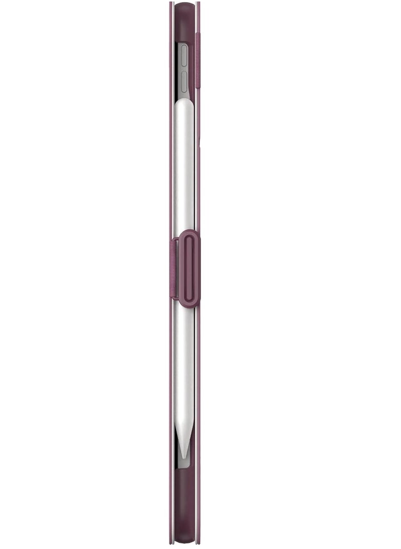 Generic - Speck Case for iPad Pro 4th Generation 11 Inch - Drop & Camera Protection, Slim Multi Range Stand, Apple Pencil Holder - Plumberry/Crushed Apple/CrepePink - Image 1