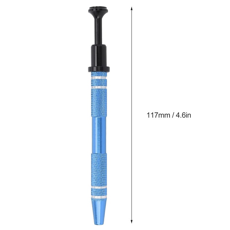 klarako 4 Prongs Grabber Jewelry Pick Up Tool，Metal Prong for Gems Diamond Pearls Beads Small Parts, Catcher Holder Jewelry Making Accessory(blue) - Image 5