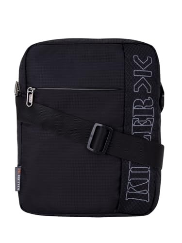 KILLER ENTIZO Traveler Sling Bag for 10" iPad/Tablet - Shoulder Side Sling Bag for Men - Black - Image 1