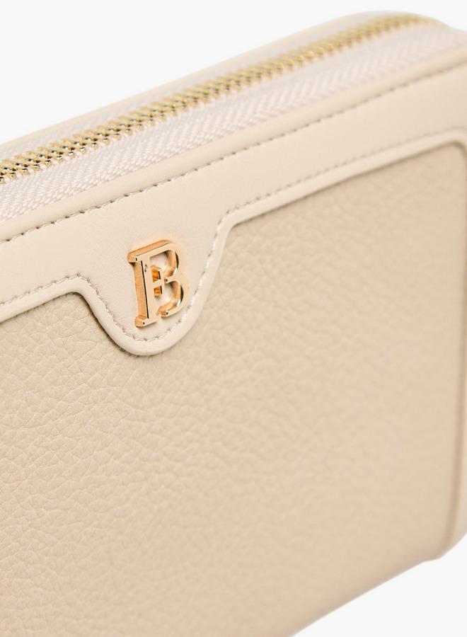 Flora Bella By Shoexpress Solid Zip Around Wallet with Detachable Strap - Image 4