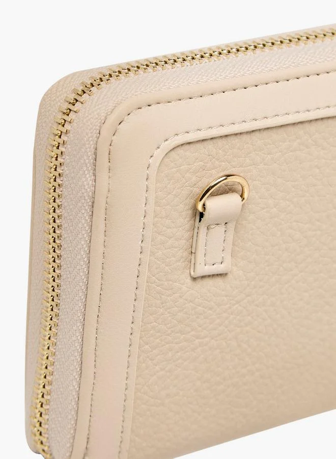 فلورا بيلا من شو إكسبرس محفظة بسحاب حولها وحزام قابل للفصل